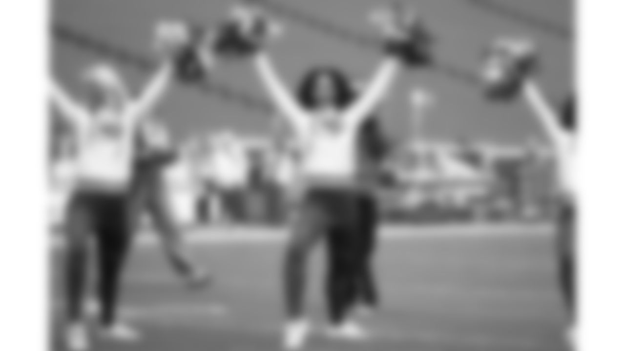 The Kansas City Chiefs Cheerleaders field rehearsal before a week 12 NFL football game against the Indianapolis Colts, Sunday, November 23, 2025 in Kansas City, MO.