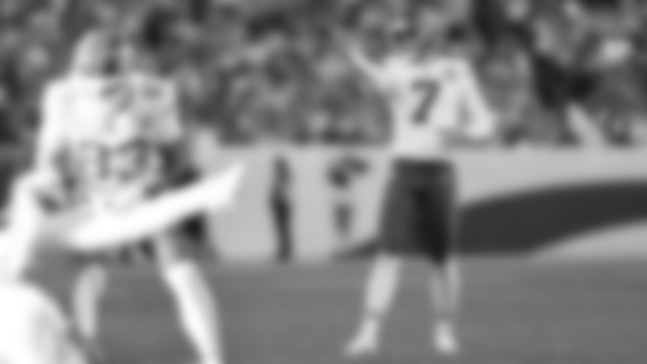 Kansas City Chiefs kicker Harrison Butker (7) lines up to kick a field goal during a week 11 NFL Football game against the Denver Broncos on Sunday, November 16, 2025 in Denver, Colorado.