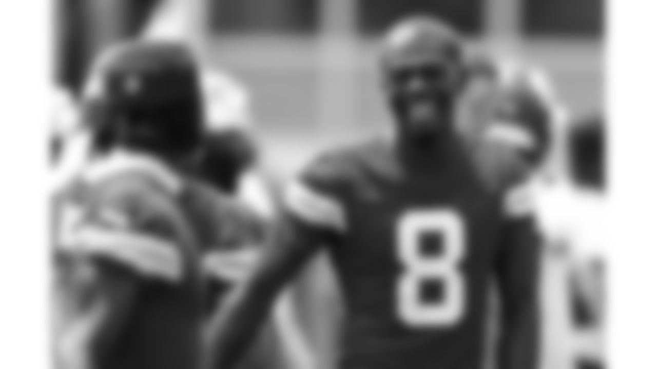 Kansas City Chiefs wide receiver Justyn Ross (8) at practice during phase 3 OTAs on Wednesday, June 11, 2025 in Kansas City, MO.