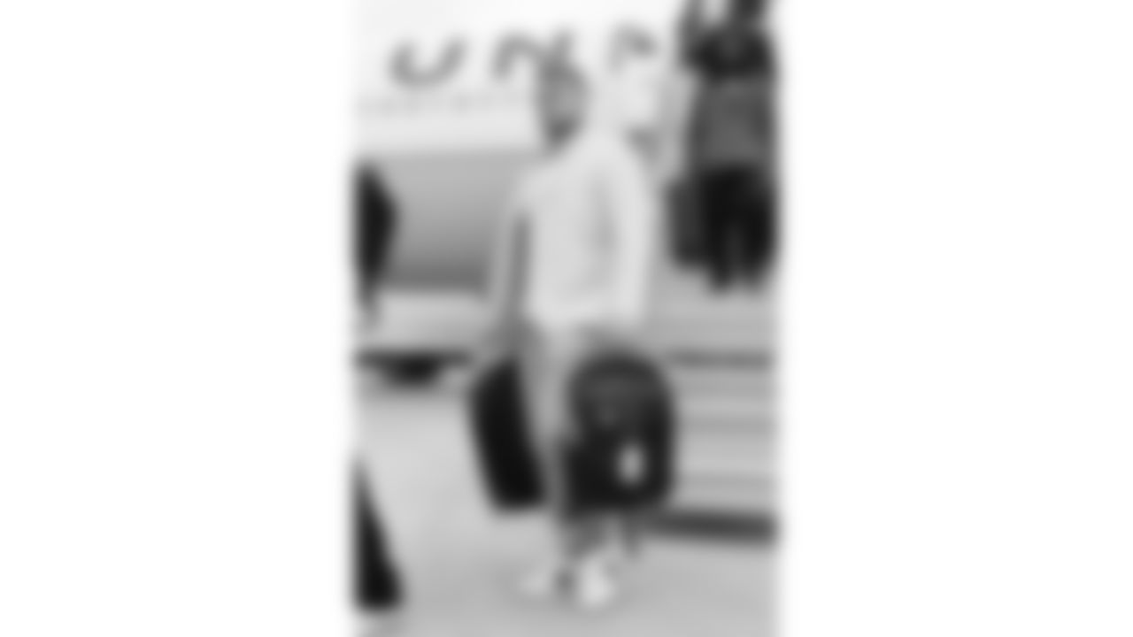 Kansas City Chiefs offensive lineman C.J. Hanson (61) travels for a week 18 matchup with the Las Vegas Raiders on Saturday, January 3, 2026.