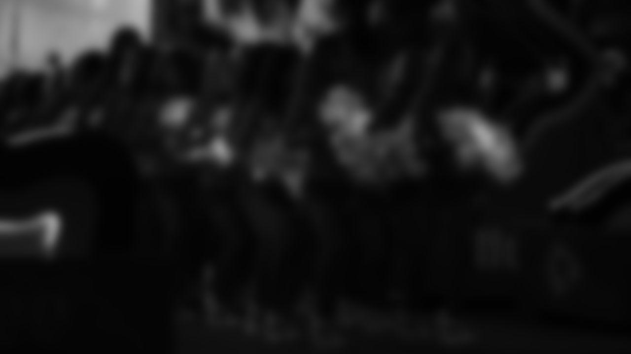 Kansas City Chiefs Cheerleaders before a week 8 NFL football game against the Washington Commanders, Monday, October 27, 2025, in Kansas City, MO.