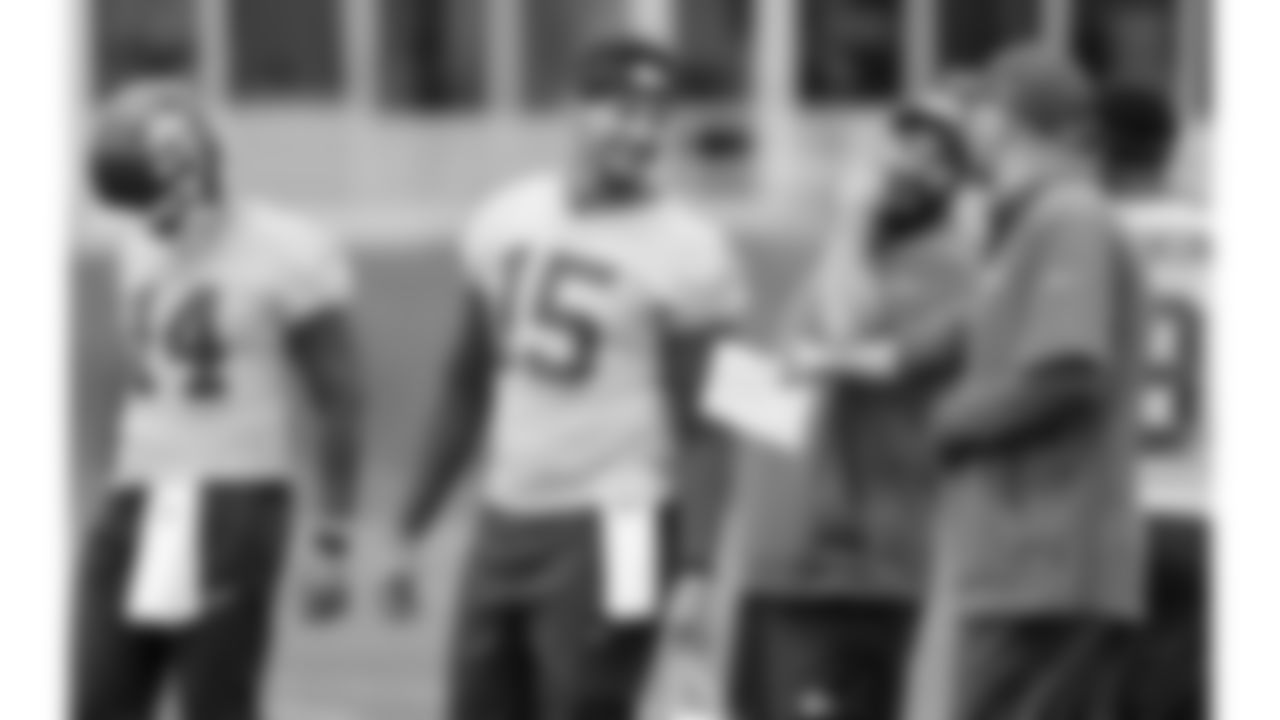 Kansas City Chiefs quarterback Patrick Mahomes (15) during phase 3 of OTAs on Thursday, May 29, 2025 in Kansas City, MO.