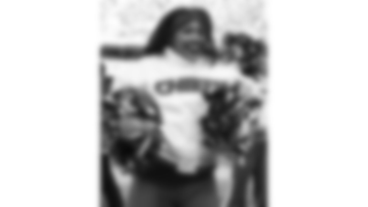 Kansas City Chiefs Cheerleaders perform during a week 15 NFL Football game against the Los Angeles Chargers on Sunday, December 14, 2025 in Kansas City, MO.