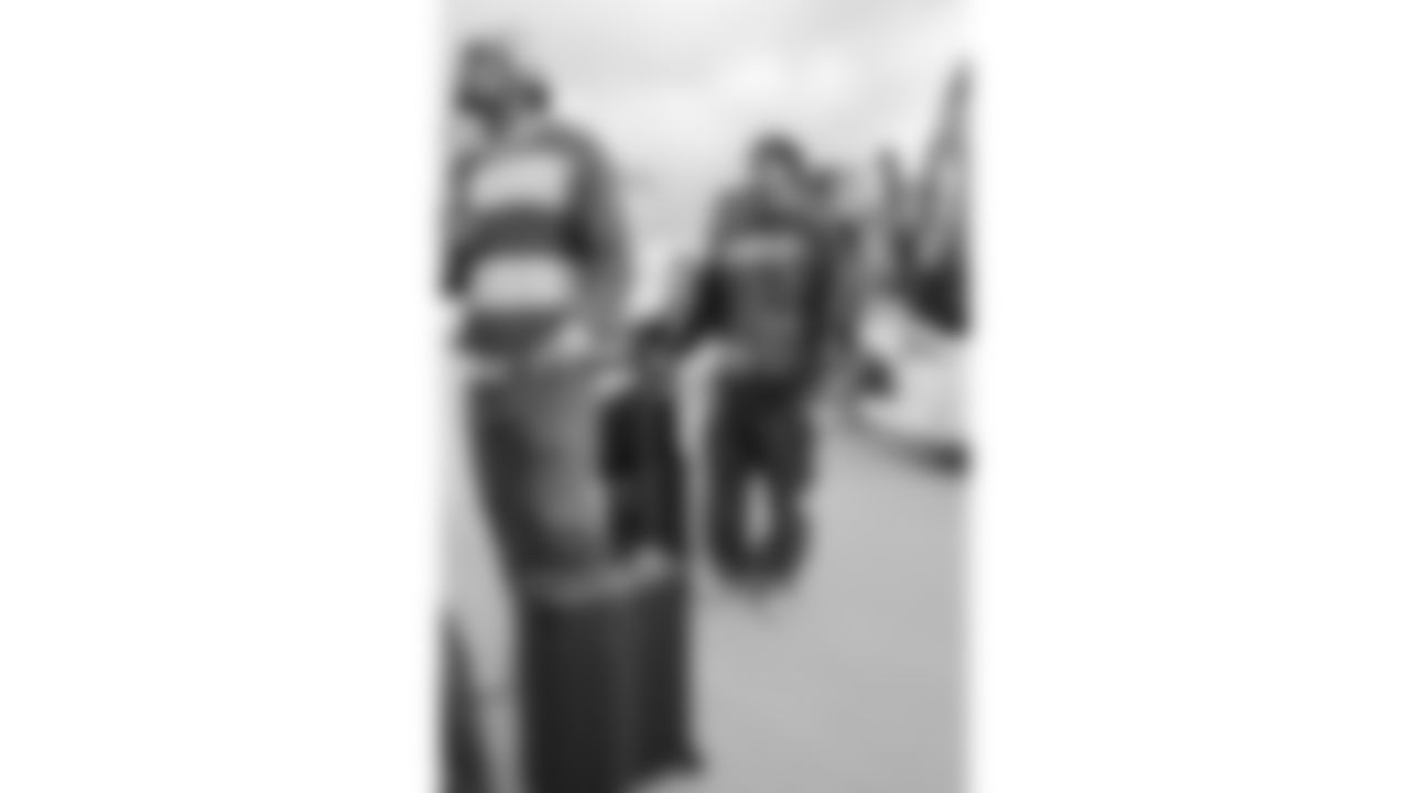 Kansas City Chiefs wide receiver Nikko Remigio (81) travels for a week 9 matchup with the Buffalo Bills, Saturday November 1, 2025.