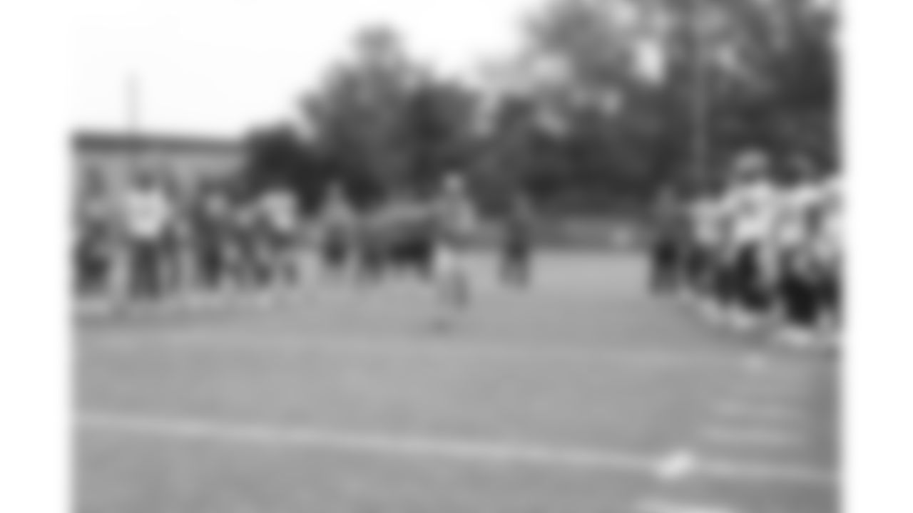 Former Kansas City Chiefs punter Dustin Colquitt punts during phase 3 of OTAs on Wednesday, June 4, 2025 in Kansas City, MO.