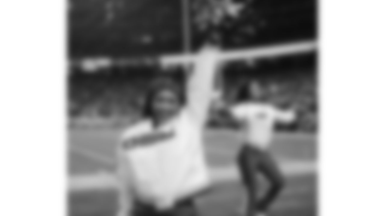 Kansas City Chiefs Cheerleaders perform during a week 14 NFL Football game against the Houston Texans on Sunday, December 7, 2025 in Kansas City, MO.