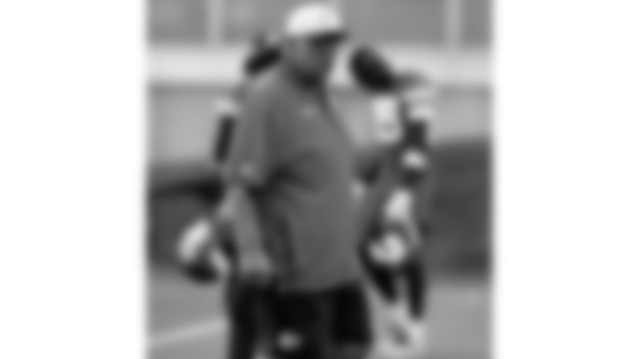 Kansas City Chiefs Head Coach Andy Reid during practice on Friday, October 3, 2025 in Kansas City, MO.