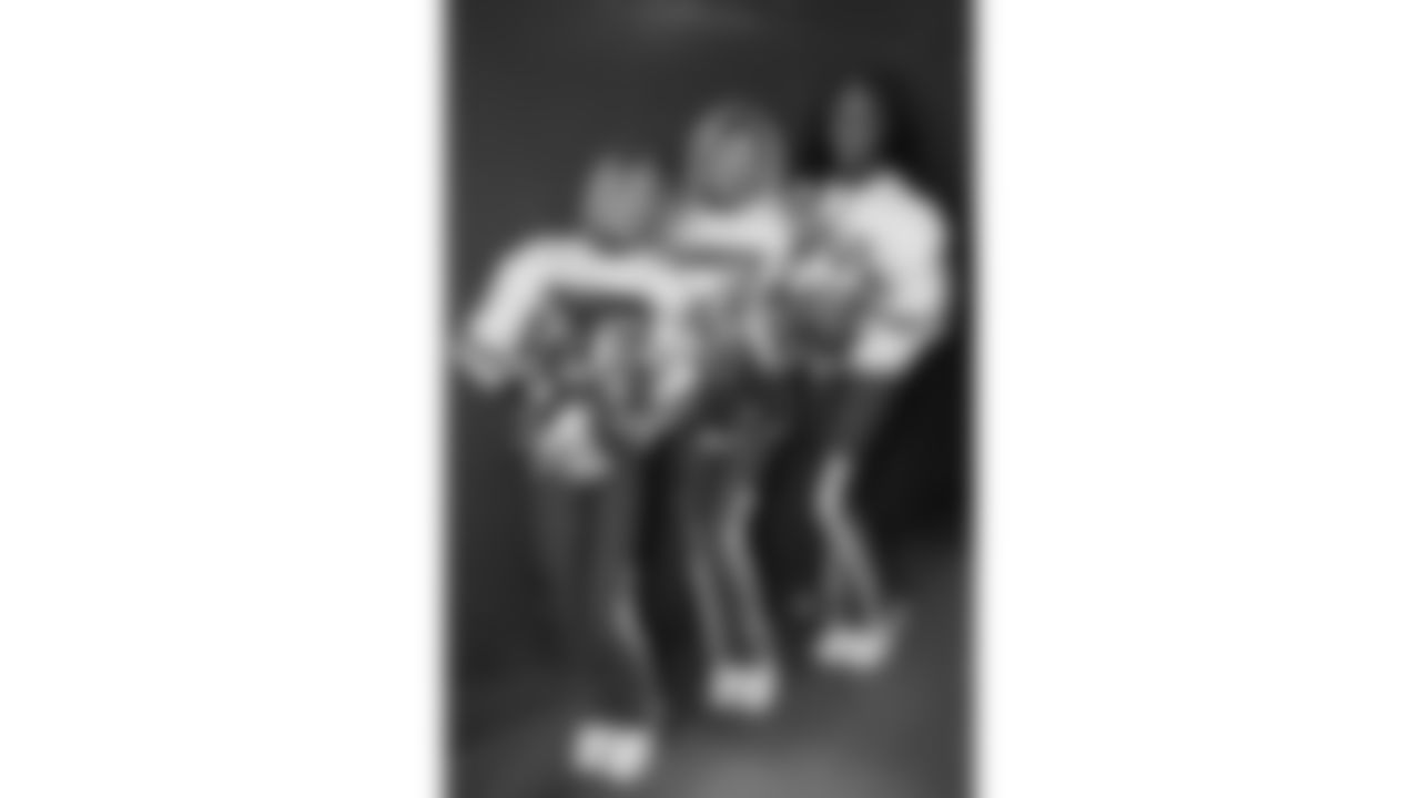 Kansas City Chiefs Cheerleaders in the 50-yard line tunnel prior to a week 14 NFL Football game against the Houston Texans on Sunday, December 7, 2025 in Kansas City, MO.