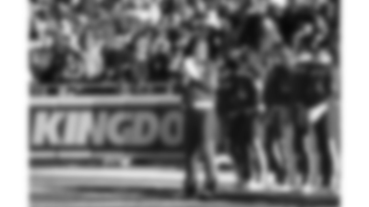 The Kansas City Chiefs Cheerleaders announce Sadie as their 2026 Pro Bowl Cheerleader on the field during a week 15 NFL Football game against the Los Angeles Chargers on Sunday, December 14, 2025 in Kansas City, MO.