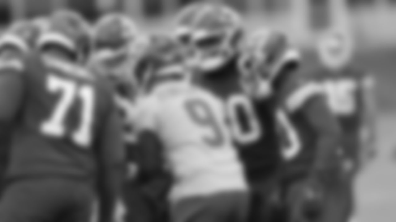 Kansas City Chiefs players during rookie mini camp, May 3, 2025.