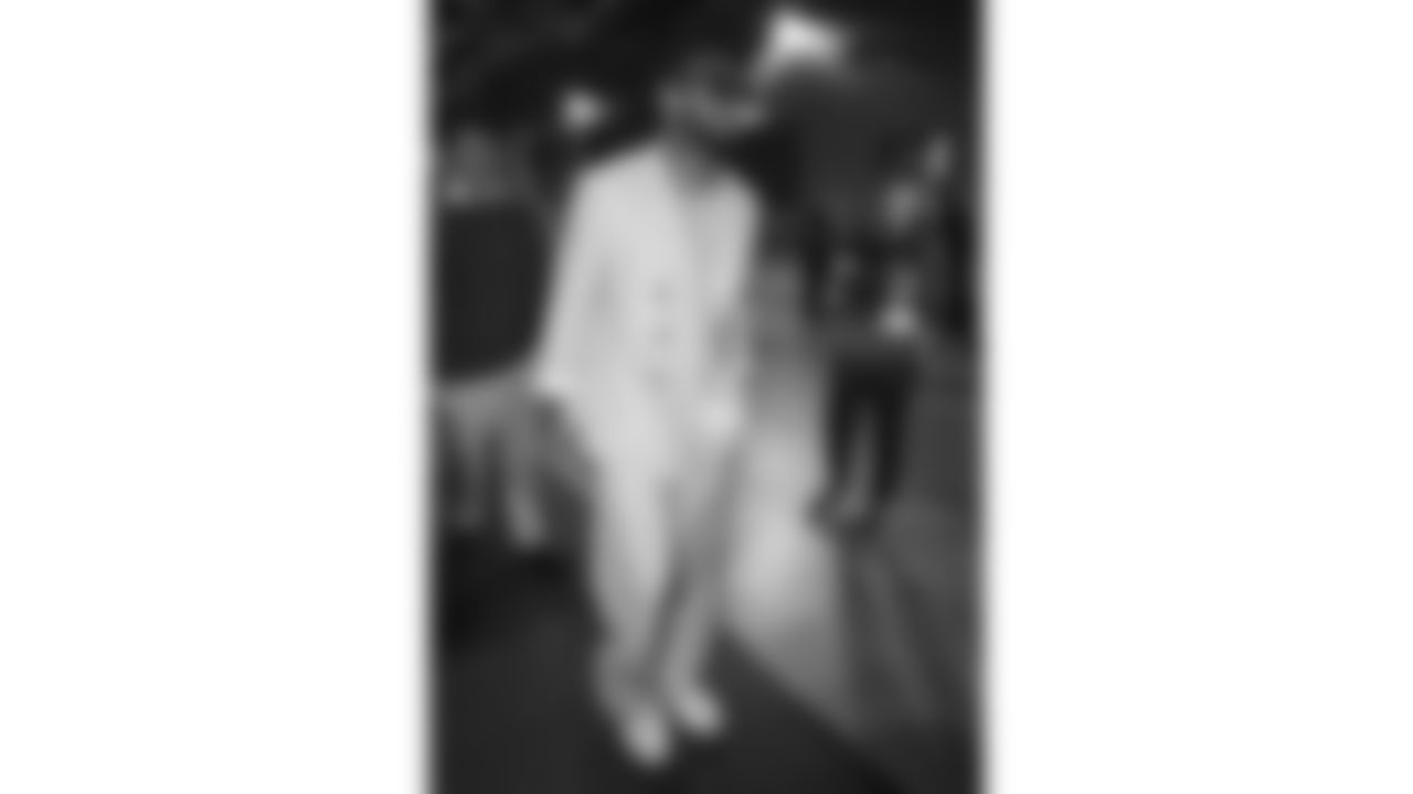 Kansas City Chiefs wide receiver JuJu Smith-Schuster (9) arrives prior to a week 13 NFL football game against the Dallas Cowboys on Thursday, November 27, 2025 in Arlington, TX.