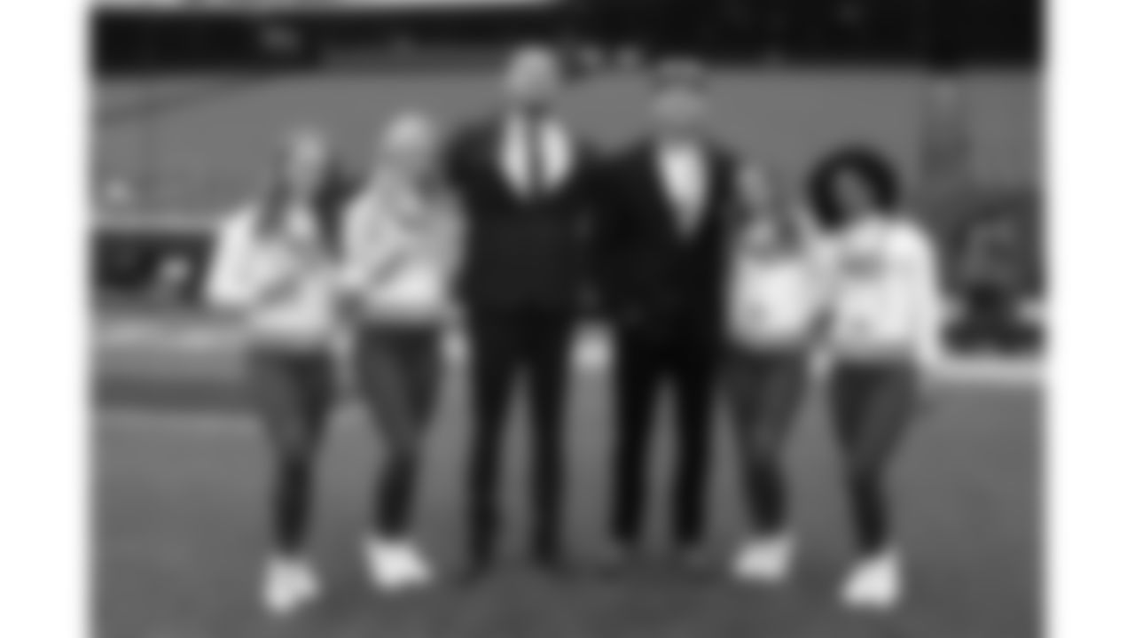 The Kansas City Chiefs Cheerleaders field rehearsal before a week 12 NFL football game against the Indianapolis Colts, Sunday, November 23, 2025 in Kansas City, MO.