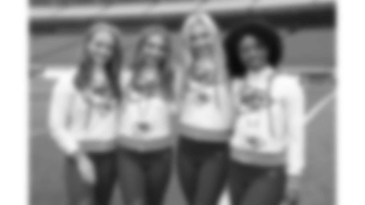 The Kansas City Chiefs Cheerleaders field rehearsal before a week 12 NFL football game against the Indianapolis Colts, Sunday, November 23, 2025 in Kansas City, MO.