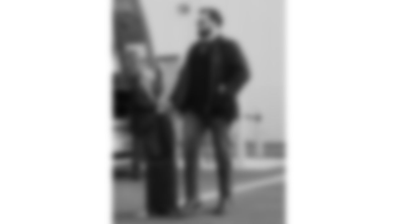 Kansas City Chiefs offensive lineman Mike Caliendo (66) travels for a week 16 matchup with the Tennessee Titans Saturday December 20, 2025.