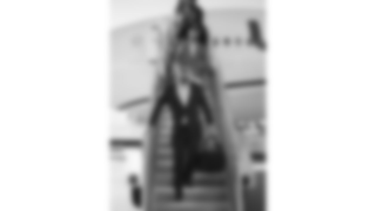 Kansas City Chiefs center Creed Humphrey (52) travels for a week 13 matchup with the Dallas Cowboys Wednesday November 26, 2025.