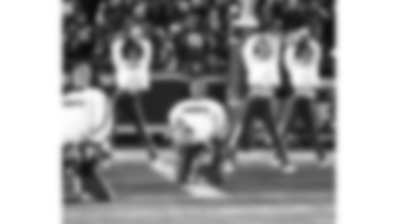Kansas City Chiefs Cheerleaders perform during a week 14 NFL Football game against the Houston Texans on Sunday, December 7, 2025 in Kansas City, MO.