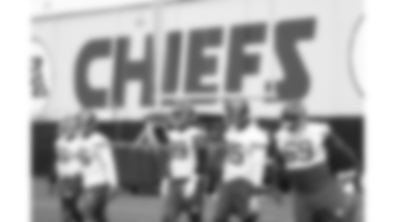 The Kansas City Chiefs practice during phase 3 of OTAs on Wednesday June 18, 2025 in Kansas City, MO.