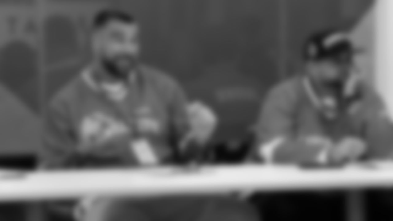 Kansas City Chiefs tight end Travis Kelce hosts a Celebrity Game Challenge at Operation Breakthrough on Tuesday, October 21, 2025 in Kansas City, MO.