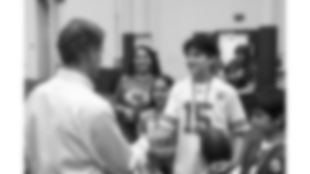 Make-a-Wish kids and their families do a meet and greet at day 2 of First Look on Wednesday, June 18, 2025 in Kansas City, MO.