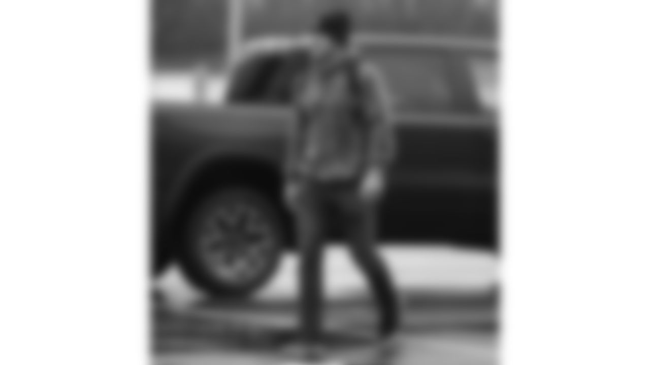 Kansas City Chiefs linebacker Cole Christiansen (48) arrives prior to an NFL week 17 matchup against the Denver Broncos, Thursday, December 25, 2025.