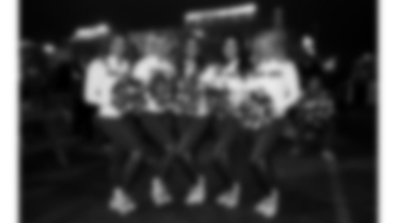 Kansas City Chiefs Cheerleaders prior to the NFL Week 14 matchup against the Los Angeles Chargers on Sunday, December 11, 2024 in Kansas City, MO.