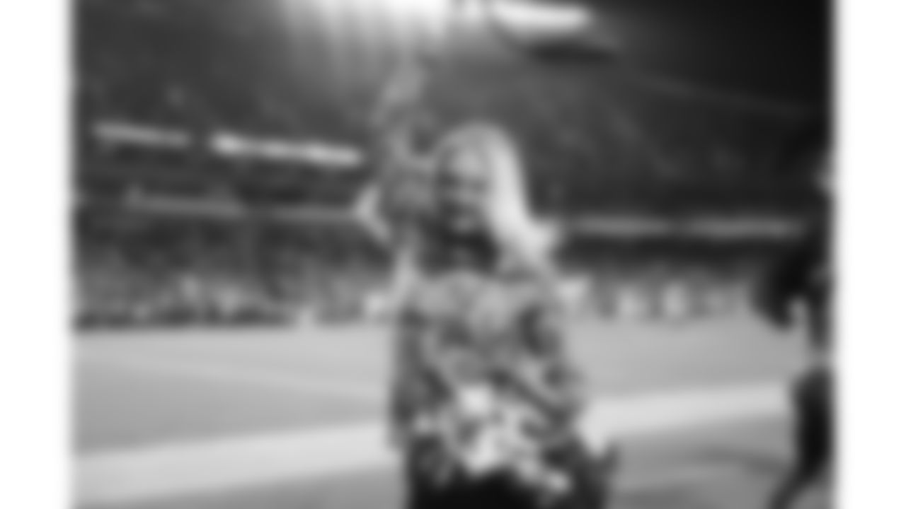 A Kansas City Chiefs Cheerleader during a week 8 NFL football game against the Washington Commanders, Monday, October 27, 2025, in Kansas City, MO.