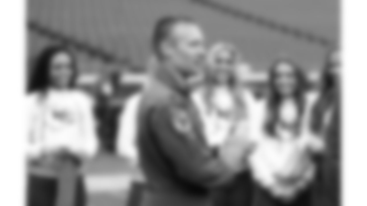 The Kansas City Chiefs Cheerleaders field rehearsal before a week 12 NFL football game against the Indianapolis Colts, Sunday, November 23, 2025 in Kansas City, MO.