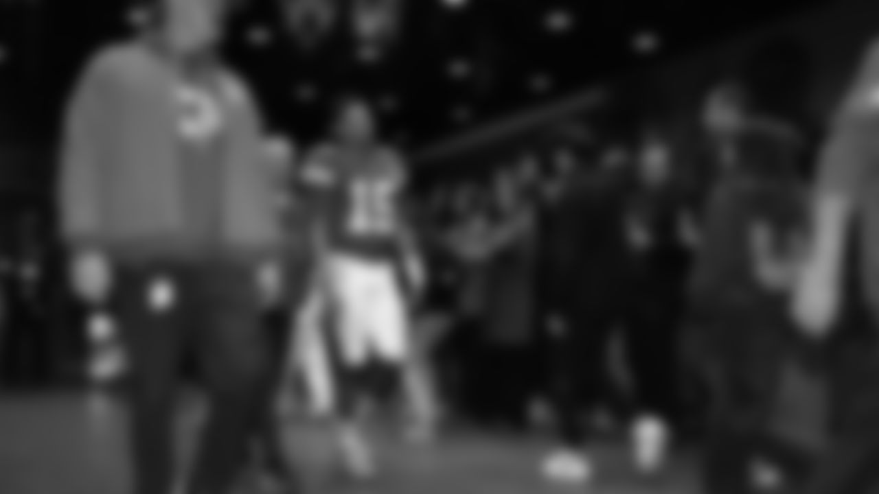 Kansas City Chiefs quarterback Patrick Mahomes (15) heading to the locker room with Kansas City Chiefs Defensive Coordinator Steve Spagnuolo after a week 12 NFL Football game against the Indianapolis Colts on Sunday, November 23, 2025 in Kansas City, MO