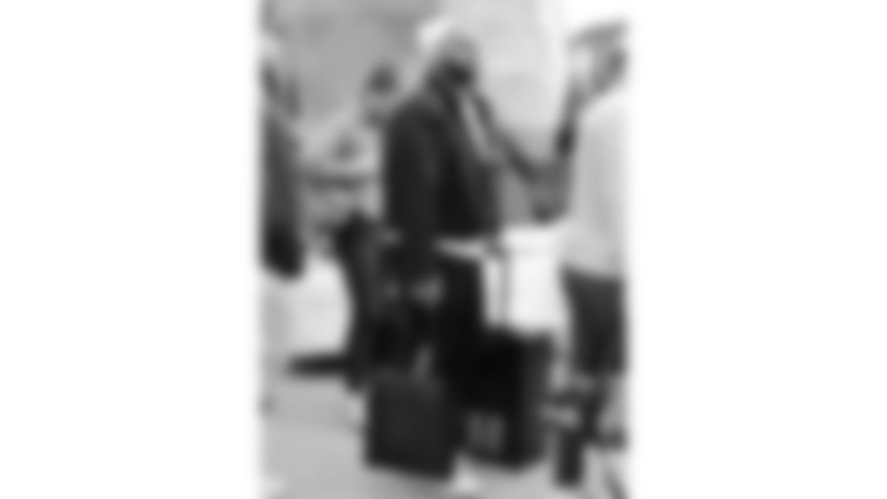 Kansas City Chiefs nose tackle Mike Pennel (69) travels for a week 16 matchup with the Tennessee Titans Saturday December 20, 2025.