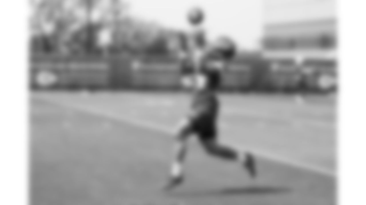 Kansas City Chiefs wide receiver Skyy Moore (24) at practice during phase 3 of OTAs on Wednesday, June 11, 2025 in Kansas City, MO.