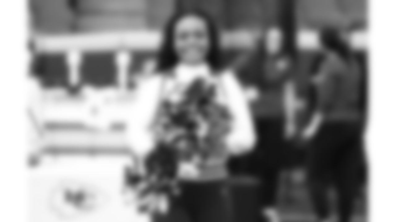 The Kansas City Chiefs Cheerleaders field rehearsal before a week 12 NFL football game against the Indianapolis Colts, Sunday, November 23, 2025 in Kansas City, MO.