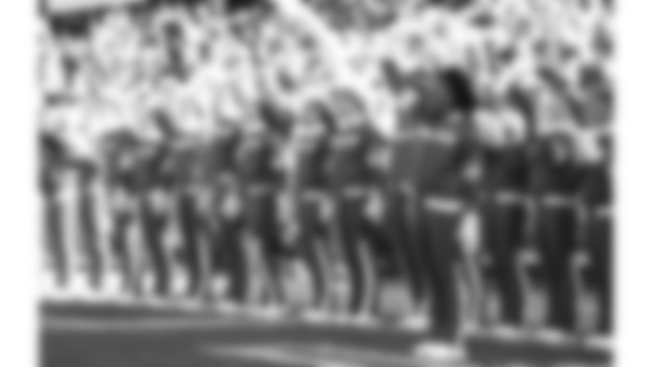 The Kansas City Chiefs Cheerleaders announce Sadie as their 2026 Pro Bowl Cheerleader on the field during a week 15 NFL Football game against the Los Angeles Chargers on Sunday, December 14, 2025 in Kansas City, MO.