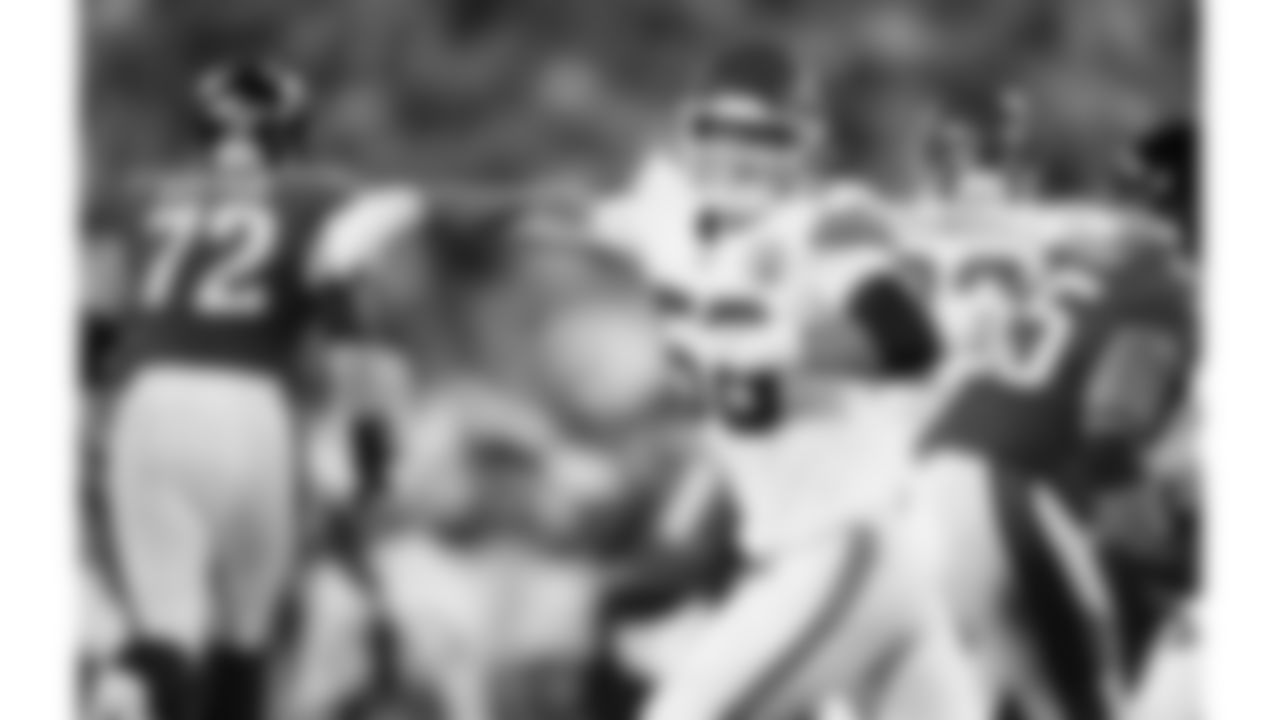 Kansas City Chiefs defensive end George Karlaftis (56) celebrates after a tackle during a week 5 NFL football game against the Jacksonville Jaguars, Monday, October 6, 2025, in Jacksonville, FL.