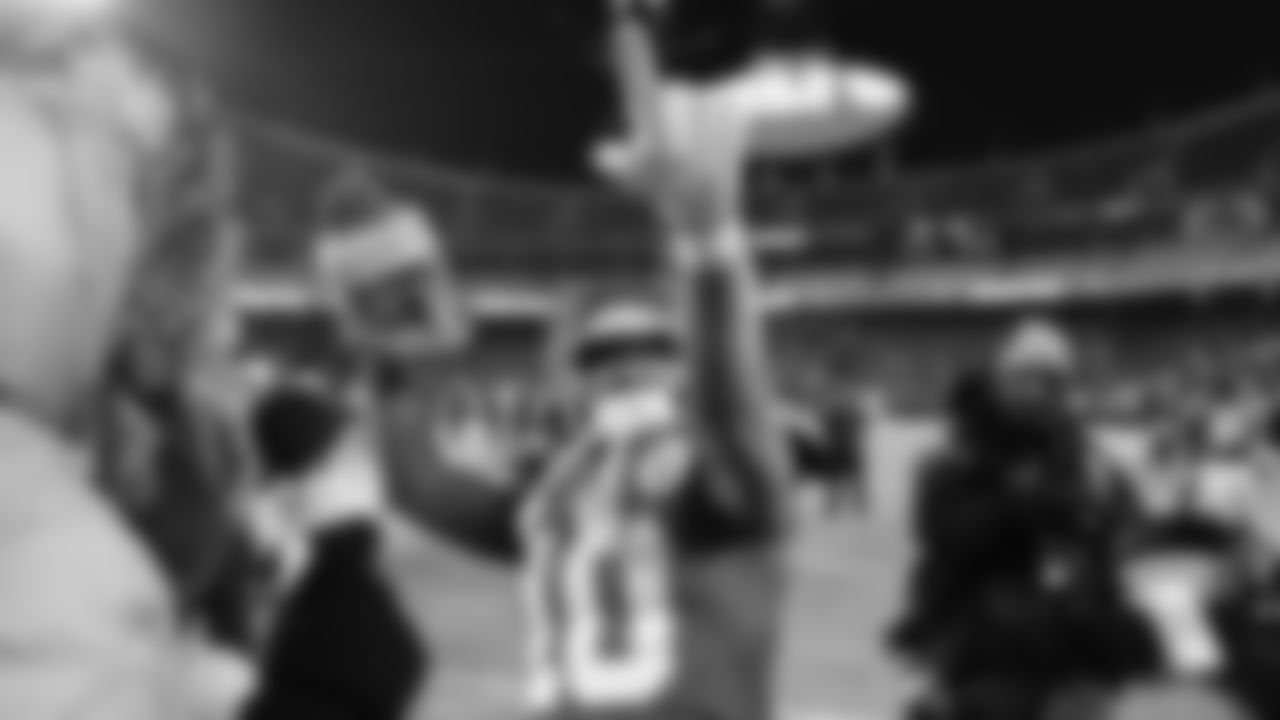 The Kansas City Chiefs face off against the Miami Dolphins at GEHA Field at Arrowhead Stadium on January 13, 2024.