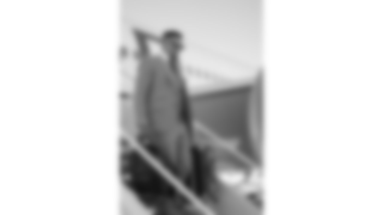 Kansas City Chiefs quarterback Patrick Mahomes (15) travels for a week 13 matchup with the Dallas Cowboys Wednesday November 26, 2025.