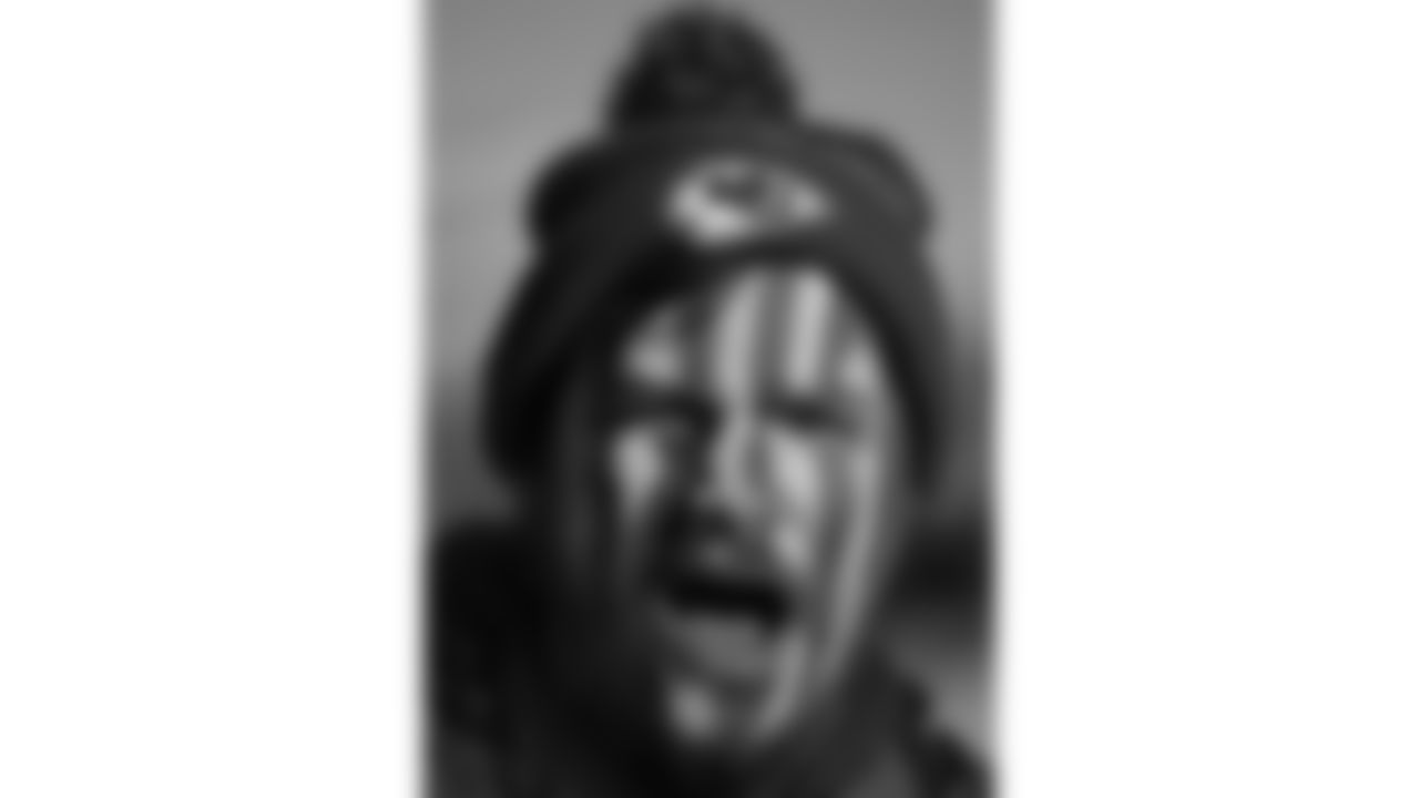 Fan prior to an NFL week 15 matchup against the Los Angeles Chargers, Sunday December 14, 2025.