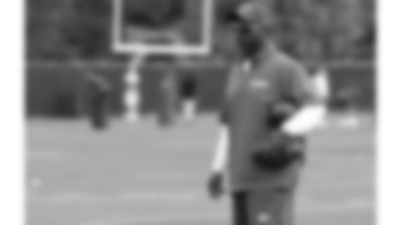 Kansas City Chiefs Defensive Backs Coach Dave Merritt during phase 3 of OTAs on Thursday June 12, 2025 in Kansas City, MO.
