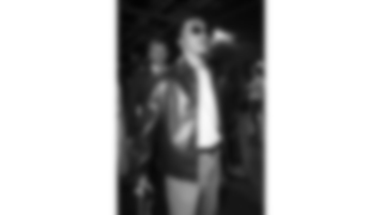 Kansas City Chiefs wide receiver Nikko Remigio (81) arrives prior to a week 13 NFL football game against the Dallas Cowboys on Thursday, November 27, 2025 in Arlington, TX.