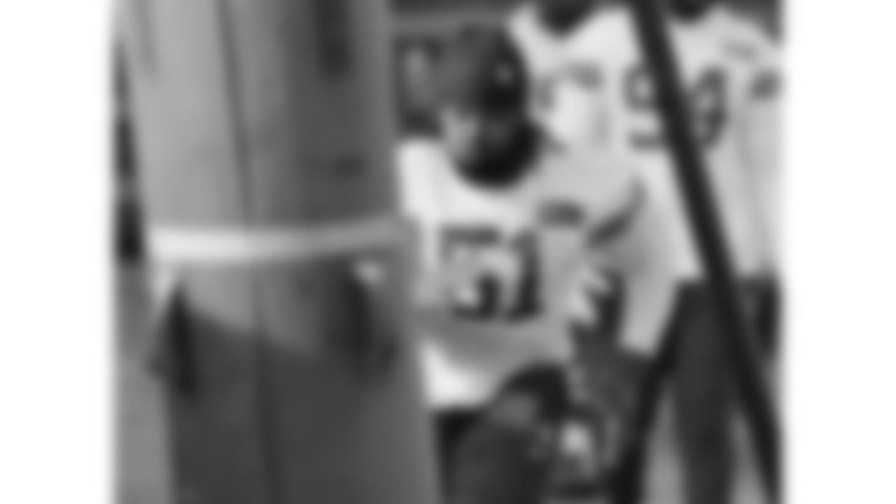 Kansas City Chiefs defensive end Mike Danna (51) during a week 17 practice on Tuesday, December 23, 2025 in Kansas City, MO.