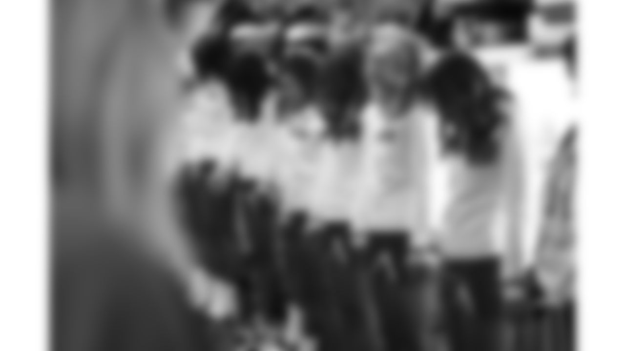 Kansas City Chiefs Cheerleaders prepare for a week 12 NFL football game against the Indianapolis Colts, Sunday, November 23, 2025 in Kansas City, MO.