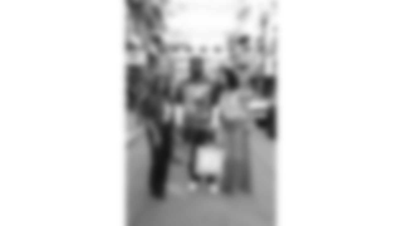 Kansas City Chiefs offensive lineman Trey Smith (65) and his family explore San Francisco prior to the 2026 Pro Bowl opening night in San Francisco, California on Sunday, February 1, 2026.