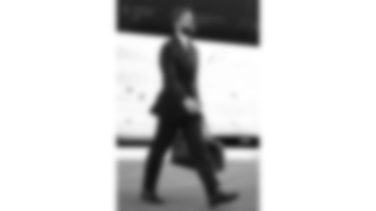 Kansas City Chiefs kicker Harrison Butker (7) arrives prior to a week 9 NFL football game against the Buffalo Bills, Sunday, November 2, 2025 in Buffalo, NY