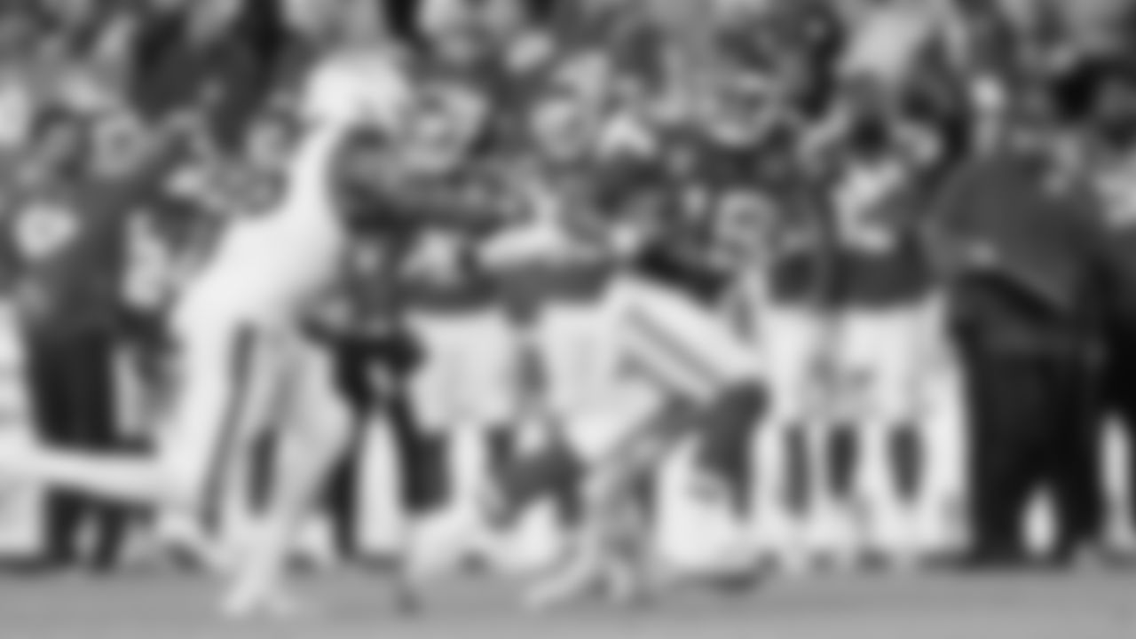 Kansas City Chiefs quarterback Chris Oladokun (19) scrambles during an NFL week 17 matchup against the Denver Broncos, Thursday, December 25, 2025.