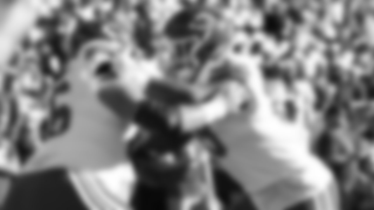 Kansas City Chiefs offensive lineman Michael Caliendo (66) and nose tackle Mike Pennel (69) warm up prior to a week 11 NFL Football game against the Denver Broncos on Sunday, November 16, 2025 in Denver, Colorado.