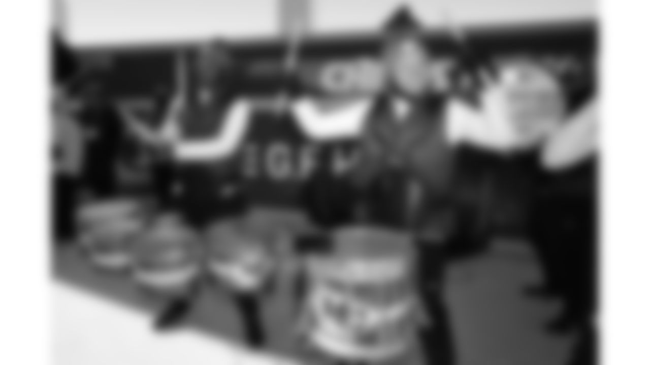 Chiefs Rumble on the GEHA Deck during a week 15 NFL Football game against the Los Angeles Chargers on Sunday, December 14, 2025 in Kansas City, MO.