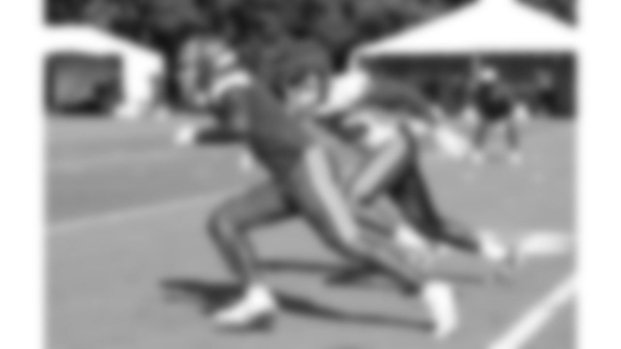 Kansas City Chiefs cornerback Jaylen Watson (35) on the field during training camp on day 6 of practice Monday, July 28, 2025.
