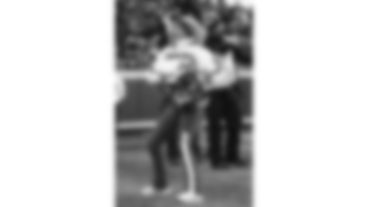 Kansas City Chiefs Cheerleaders perform during a week 15 NFL Football game against the Los Angeles Chargers on Sunday, December 14, 2025 in Kansas City, MO.