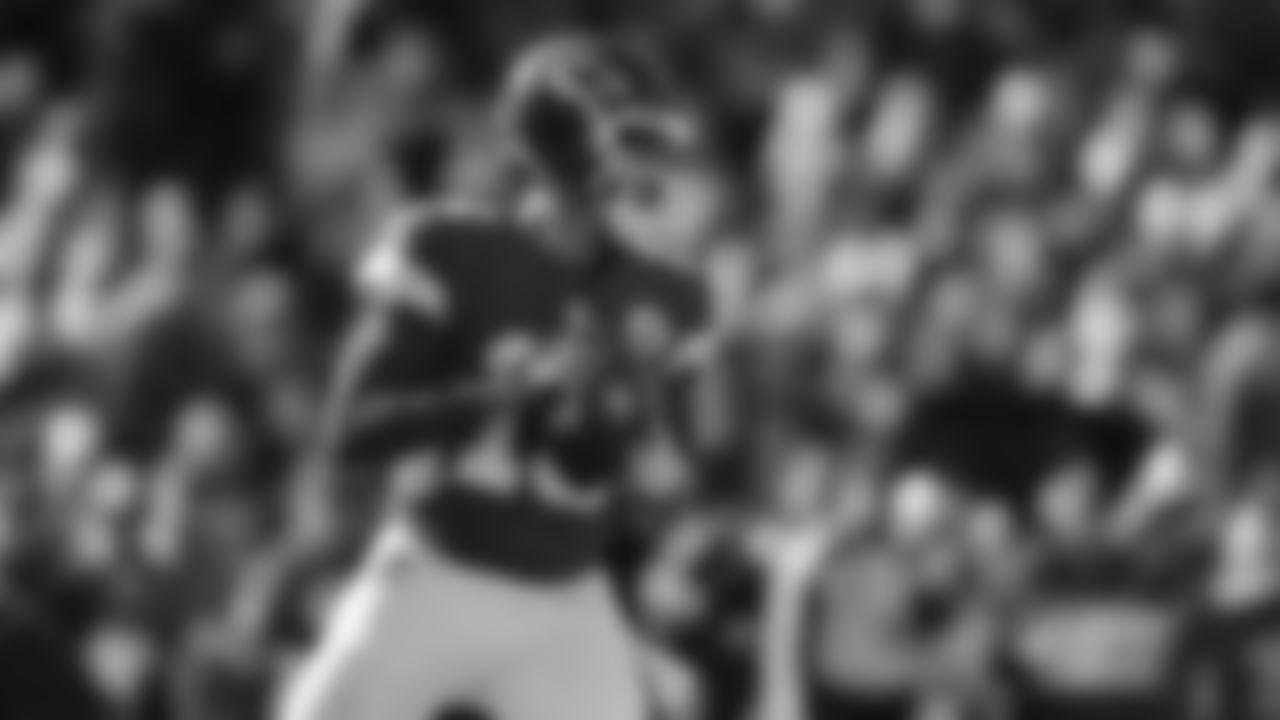 Kansas City Chiefs quarterback Patrick Mahomes (15) drops back to pass during a week 12 NFL Football game against the Indianapolis Colts on Sunday, November 23, 2025 in Kansas City, MO