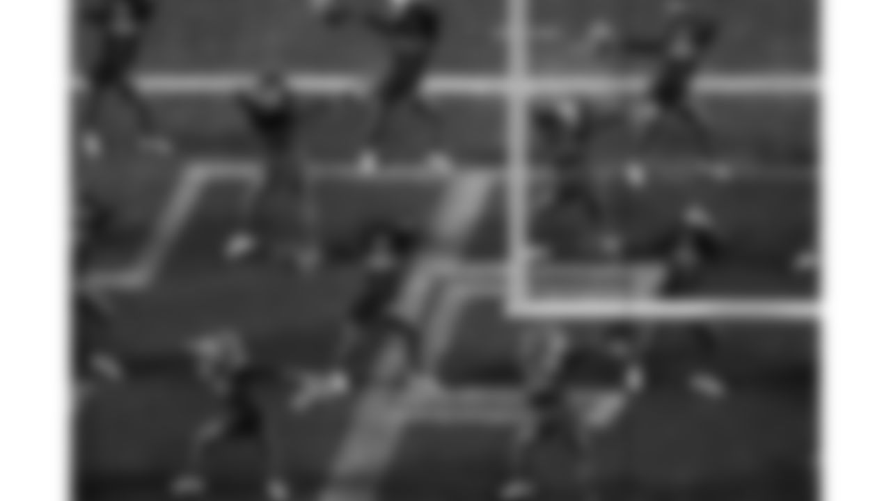 The Kansas City Chiefs Cheerleaders and Entertainment teams during a week 17 NFL Football game against the Denver Broncos on December 25, 2025 in Kansas City, MO.