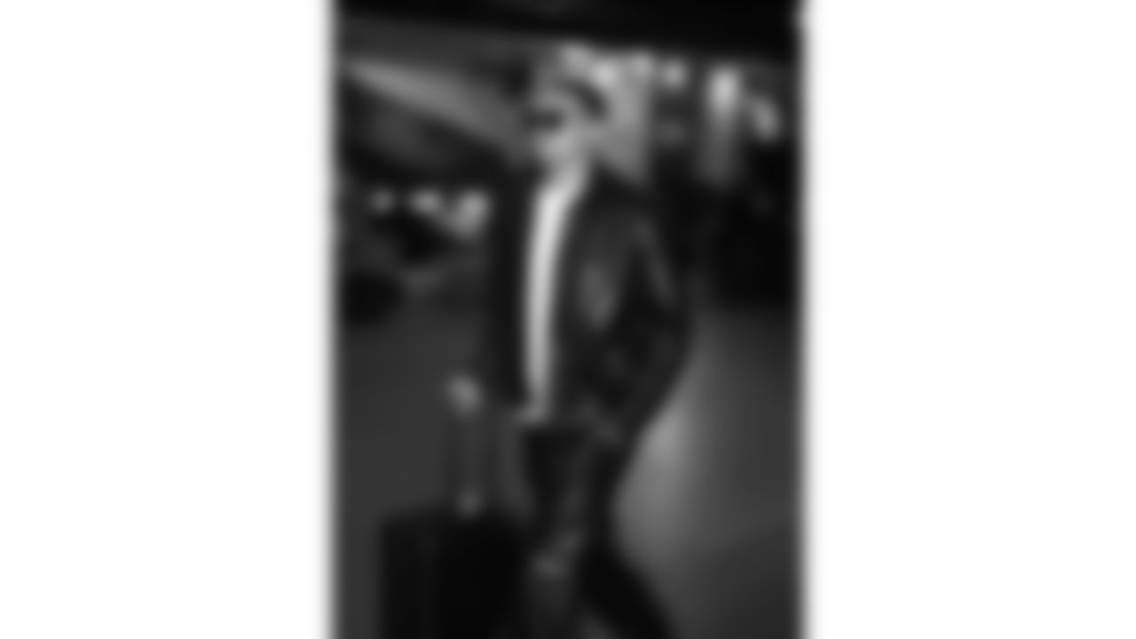 Kansas City Chiefs cornerback Trent McDuffie (22) arrives prior to a week 11 NFL Football game against the Denver Broncos on Sunday, November 16, 2025 in Denver, Colorado.